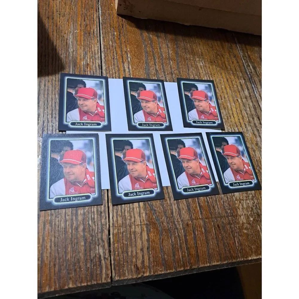 Vintage Lot 5 1990 JR Maxx Jack Ingram Trading Card 152 Winston Cup Nascar